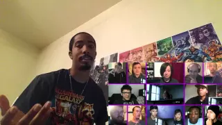 Reactors League Reactions Mash Up- Marvel's Jessica Jones Official Trailer Reaction