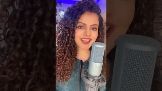 Dheere Dheere Chupke Se Chori Chori Hoye Intezaar Mujhe Tera || Palak Muchhal ❤🖤 || #shorts