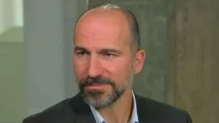 Uber CEO Dara Khosrowshahi talks IPO plans