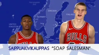 Speaking Finnish with Lauri Markkanen