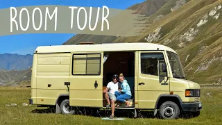 ROOMTOUR Mercedes 507 - Camper Selbstausbau auf Reisen