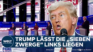 TV-DEBATTE OHNE TRUMP: Ex-Präsident kümmert sich lieber um die Arbeiter in Detroit | WELT Thema