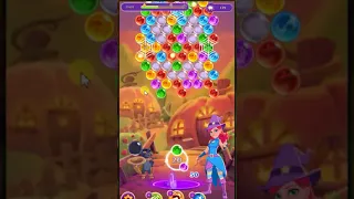 Bubble Witch 3 Saga Level 207  HARD  No Boosters