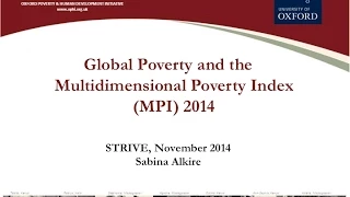 Learning Lab 30: Multidimensional Poverty Analysis