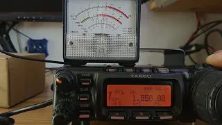 FT857 analog and digital s-meter matching
