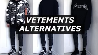 Vetements Affordable Alternatives | Mens Fashion, Streetwear, Luxury, 2017 | Gallucks