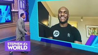 Kamaru Usman tells Stephen A. how he feels about Jorge Masvidal's trash talk | Stephen A's World