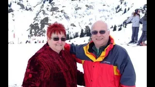Eddie & Jeannie with Sheelagh from Different Strokes. Eddie had a brainstem stroke in 2011, age 61