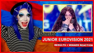 Junior Eurovision 2021: Voting Results + Winner REACTION