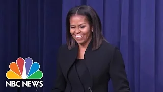 Michelle Obama Shares Her Takeaway From 'Hidden Figures' | NBC News