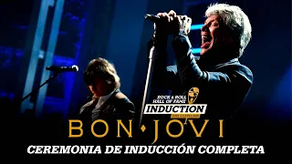 Bon Jovi - Rock N' Roll Hall Of Fame (Ceremonia de inducción completa) | Subtitulada