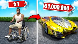 Mejorando COCHE de $1 a SUPER COCHE MILLONARIO en GTA 5