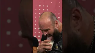 Braun Strowman never learned how to drink properly