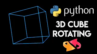 3D Cube Rotating in Python