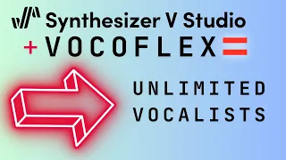 Synth V + Vocoflex = Endless Vocalists SOLARIA to 100's of Vocalists | Dreamtonics