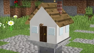 Cea mai Mică Casa din Minecraft !