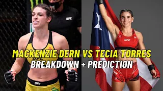 Mackenzie Dern vs Tecia Torres Prediction - UFC 273