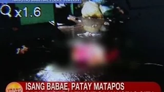 UB: Isang babae, patay matapos barilin sa palengke sa Navotas City