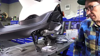 Install a Factory Sidestand on Piaggio Liberty Scooter