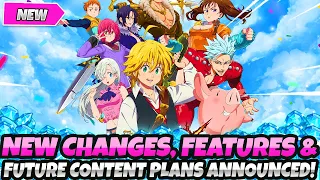 *NETMARBLE ANNOUNCES SOME HELPFUL CHANGES* NEW DETAILS FOR FUTURE FEATURES, CONTENT (7DS Grand Cross