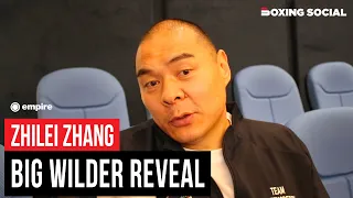 Zhilei Zhang Makes BIG Deontay Wilder Reveal Ahead Of Fight, Talks Deontay Wilder "Fading"