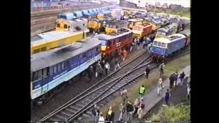 Trains In The 1990's   Leicester Depot Open Day & Charters, 6th September 1992