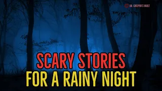 Scary Stories Told in the Rain | (6 Hours of Scary Stories) CALMING THUNDERSTORM SOUNDS