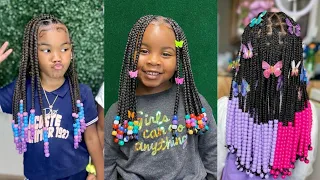 2022 Amazing Braid Hairstyles For Kids Compilation | 💕 Cute Braids Hairstyles For Kids