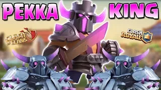 New Clash PEKKA King Origin Story! | Clash of Clans/Clash Royale Pekka King Story 2019