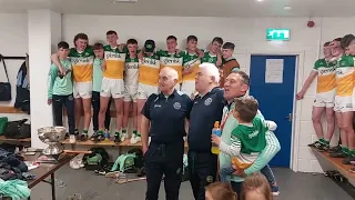 Laois Vs Offaly minor final 2022 dressing room scenes #shorts