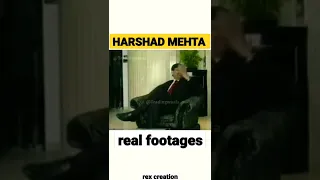 HARSHAD MEHTA real footages🔥| scam 1992 mastermind |#shorts #status