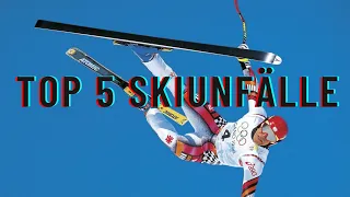 Top 5 der schlimmsten Skiunfälle aller Zeiten ft. Daniel Albrecht, Hermann Maier,...- ZU SCHRECKLICH