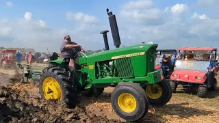Tractors Plowing & Disking Action Half Century Of Farm Progress 2023!!