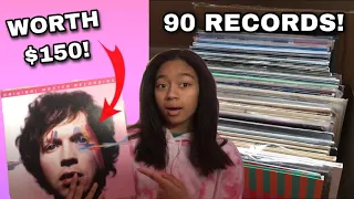 I Was Given a HUGE Vinyl Record Collection To Sell On eBay! *INSANE* Scores!