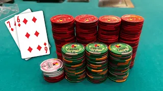 Suited Connectors Are Better Than Aces At  Seminole Coconut Creek -  Kyle Fischl Poker Vlog Ep 178