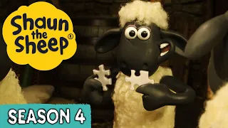 Shaun the Sheep Season 4 🐑 Full Episodes (11-15) 🐶 Puzzles, Wildlife + MORE | Cartoons for Kids