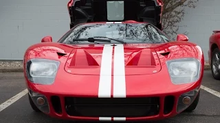 Ford GT40 Insane Engine Sound, Exhaust, and Launch!