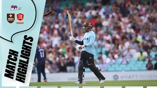 Highlights: Essex win last ball thriller at The Kia Oval | Surrey v Essex