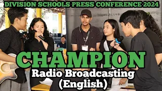 🏆CHAMPION🏆|| DMLMHS || RADIO BROADCASTING (ENGLISH)