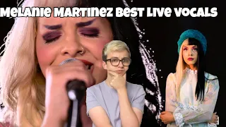 MELANIE MARTINEZ BEST LIVE VOCALS | REACTION !! // Zach Reacts