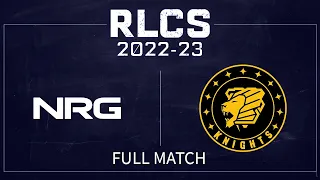 NRG vs Knights | RLCS 2022-23 Winter: North America Regional 1 | 3 February 2023