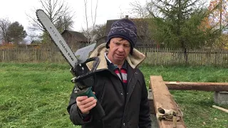 НАСАДКА *ЦЕПНАЯ ПИЛА* НА УШМ  * MAKITA * С КИТАЯ !!! 01.11.2020 г.