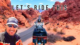 Epic Motorcycle Ride "Valley of Fire" State Park, Nevada!