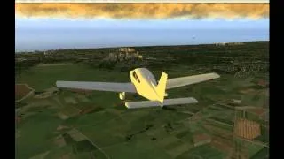 X Plane - Manchester to Blackpool