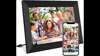 Review FRAMEO 10.1 Inch Smart WiFi Digital Photo Frame 1280x800 IPS LCD Touch Screen 2021