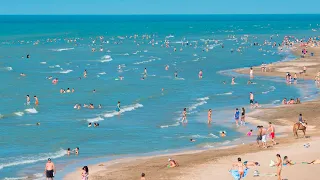 Каспийское море в Баку прогрелось до +25 градусов. Комфортные температуры будут все лето