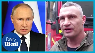 'Russians want to bring depression' to Ukraine: Kyiv mayor Vitali Klitschko