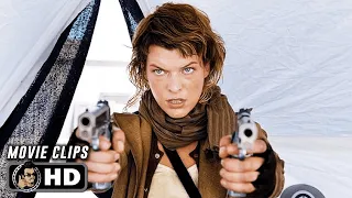 RESIDENT EVIL: EXTINCTION CLIP COMPILATION (2007) Sci-Fi, Milla Jovovich