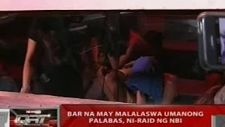 QRT: Bar na may malalaswa umanong palabas, ni-raid ng NBI