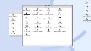 MacOS 8.1 (m68k) running under Basilisk II